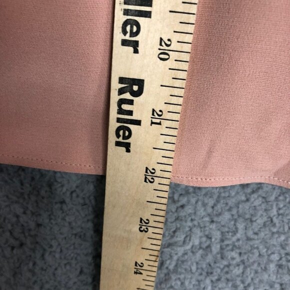 Alexis Malia Dusty Pink Choker Ribbon Cold Shoulder Top Women's Size XS - Picture 9 of 11